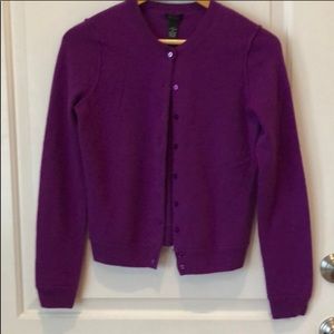 Purple 100% Cashmere Sweater - Reserved